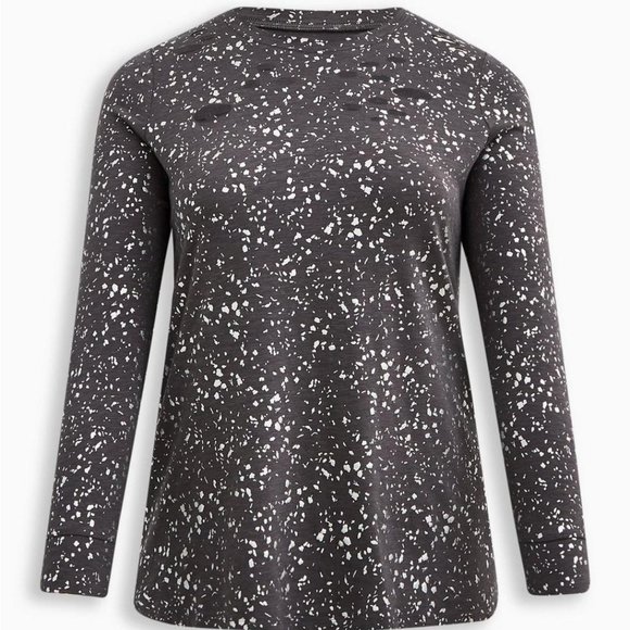 ❤️NWT VINTAGE TORRID LOVESICK DESTRUCTED TEE FOIL ACCENTS - SUPER SOFT PLUS SIZE - Picture 10 of 12